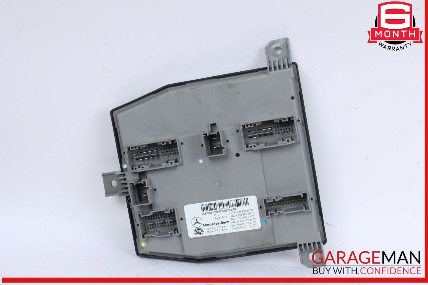 15-21 Mercedes W205 C300 Front SAM Module Control Unit Signal Acquisition OEM