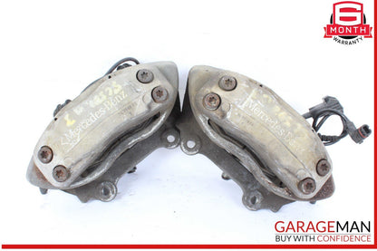 03-06 Mercedes R230 SL500 Front Left & Right Brake Calipers Caliper Set of 2 Pc