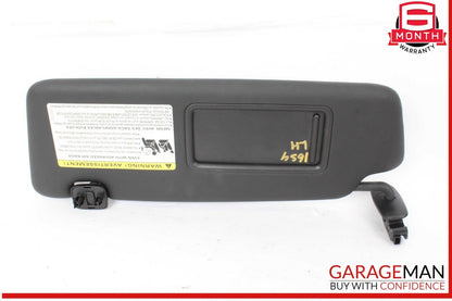 09-17 Audi S4 Q5 Front Left Driver Side Sun Visor Sunvisor Black 8E0010192T OEM