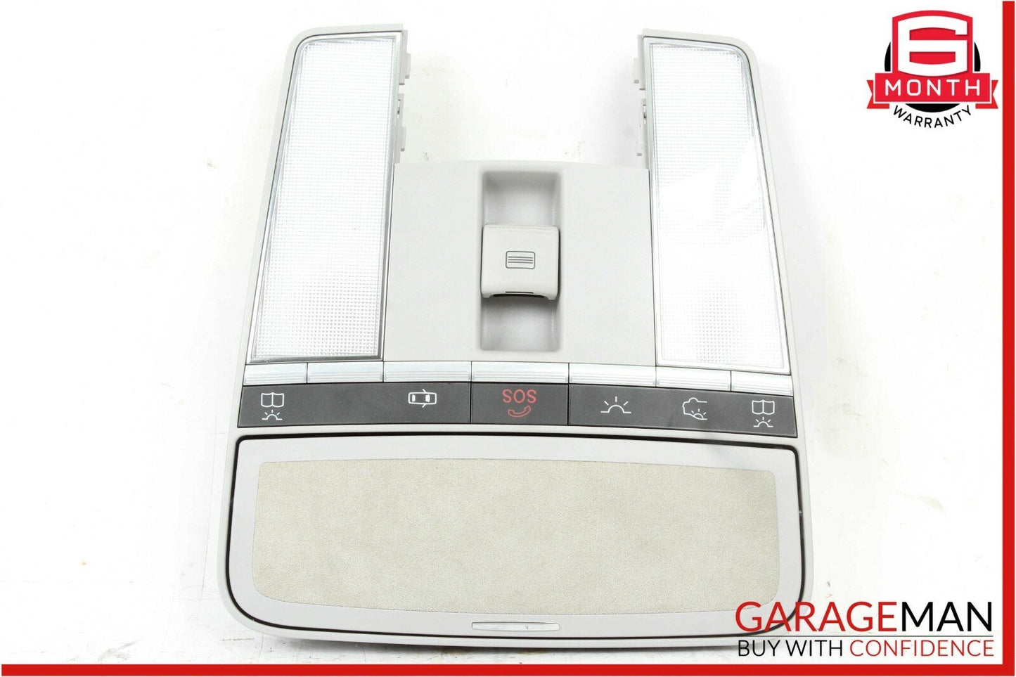 07-09 Mercedes CL600 CL550 S600 Overhead Dome Light Lamp Sunroof Control Gray