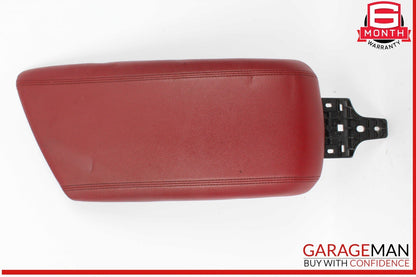 17-19 Alfa Romeo Giulia Front Center Console Arm Rest Armrest Lid Cover Red OEM