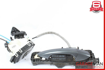 08-11 Mercedes W204 C350 Rear Right Door Lock Latch Actuator w/ Handle Grey