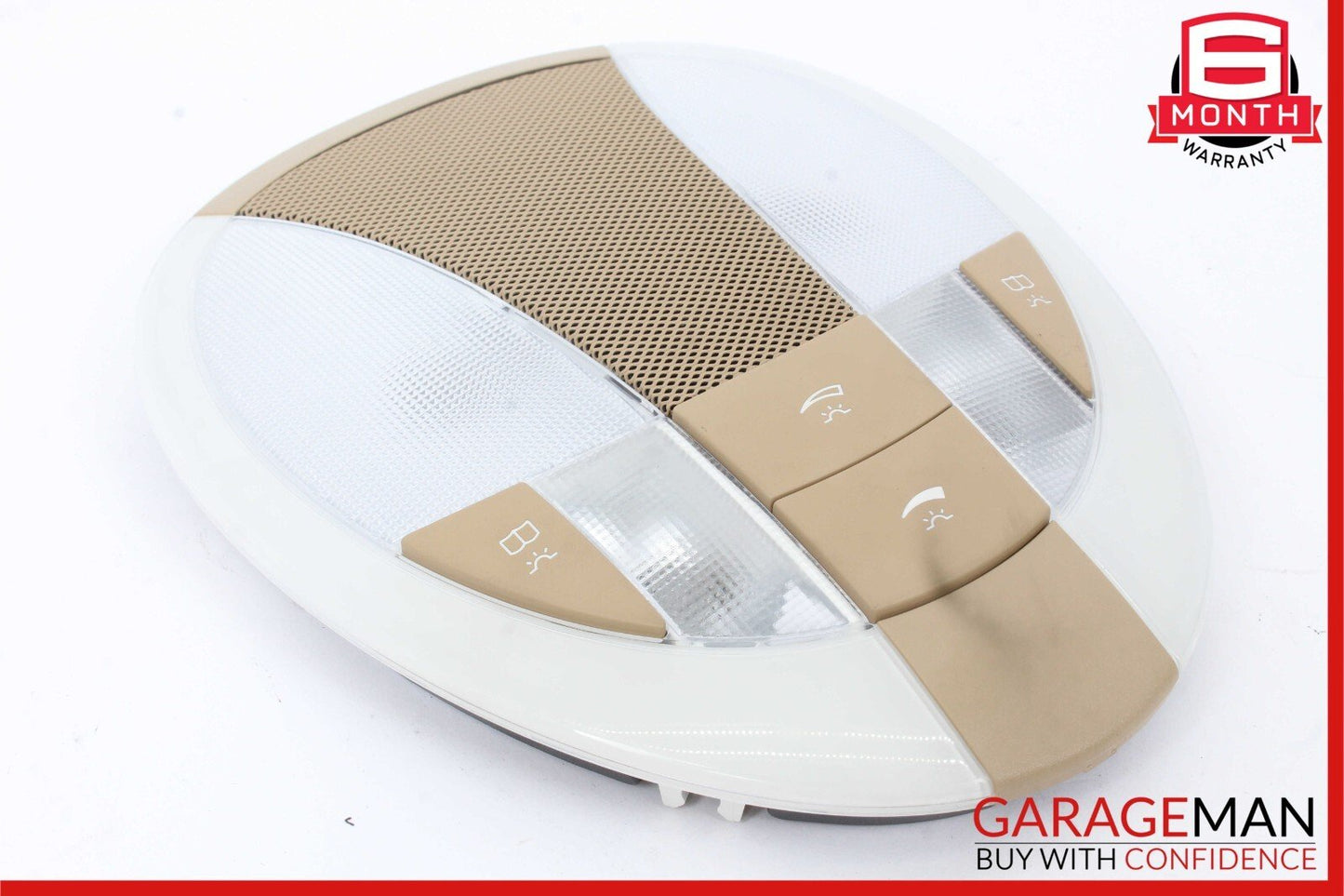 06-11 Mercedes W211 E350 CLS550 Rear Overhead Dome Light Reading Map Grey OEM