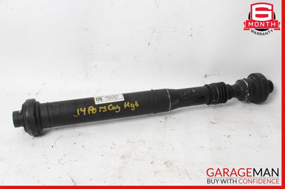 11-18 Porsche Cayenne 958 Hybrid S 3.0L Front Driveshaft Propeller Shaft OEM