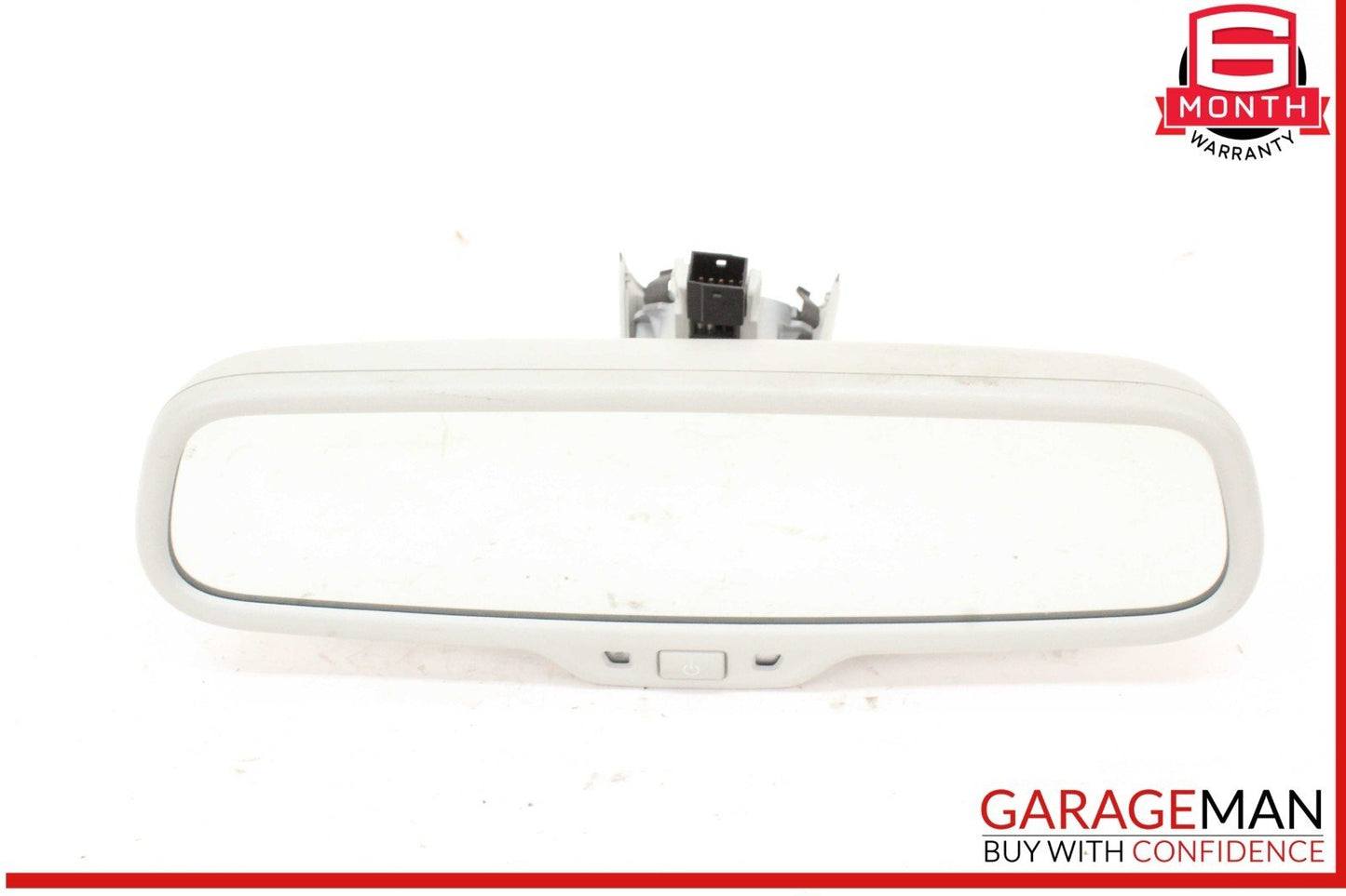 13-17 Audi Q5 S4 A4 Front Upper Windshield Interior Rear View Mirror Gray OEM