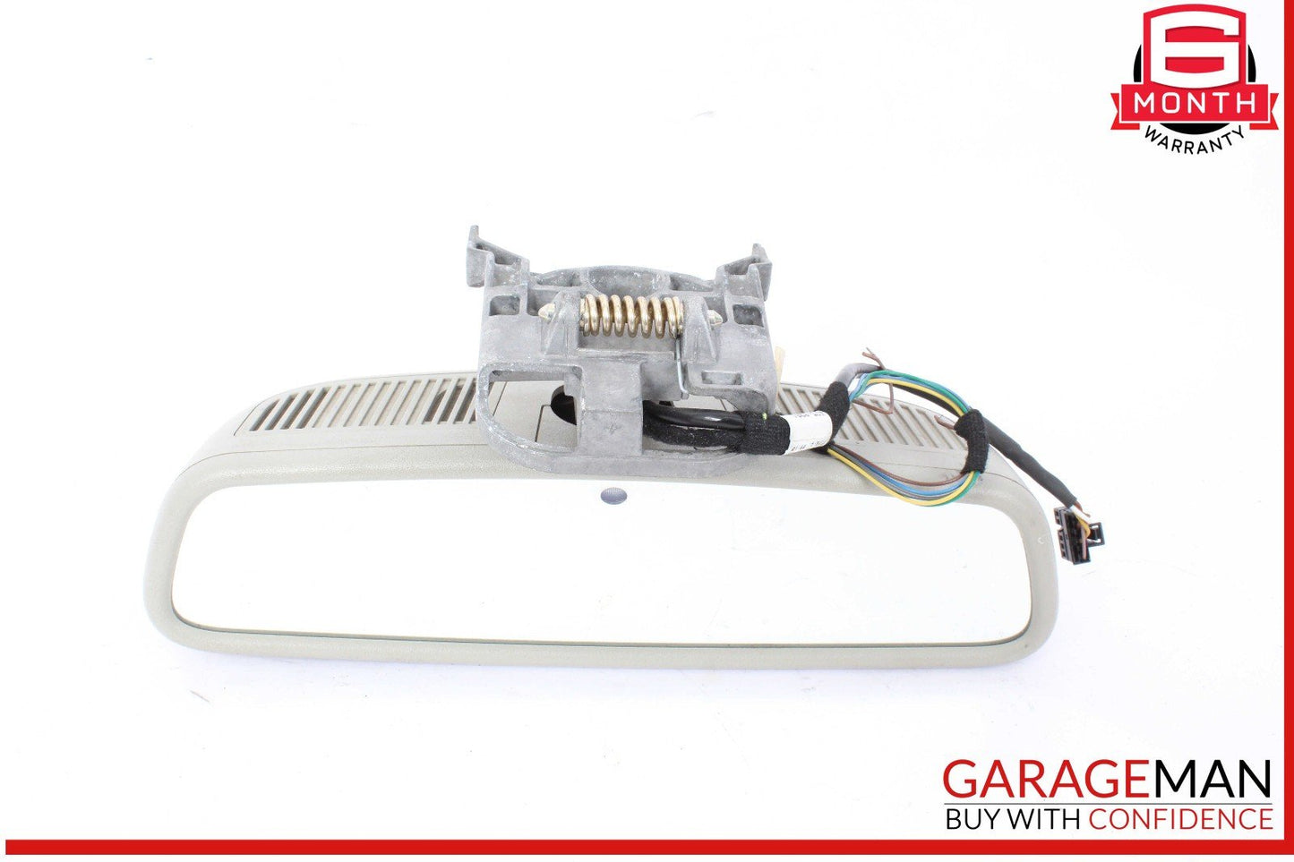 07-09 Mercedes W221 S600 S550 Interior Top Upper Rear View Mirror Gray