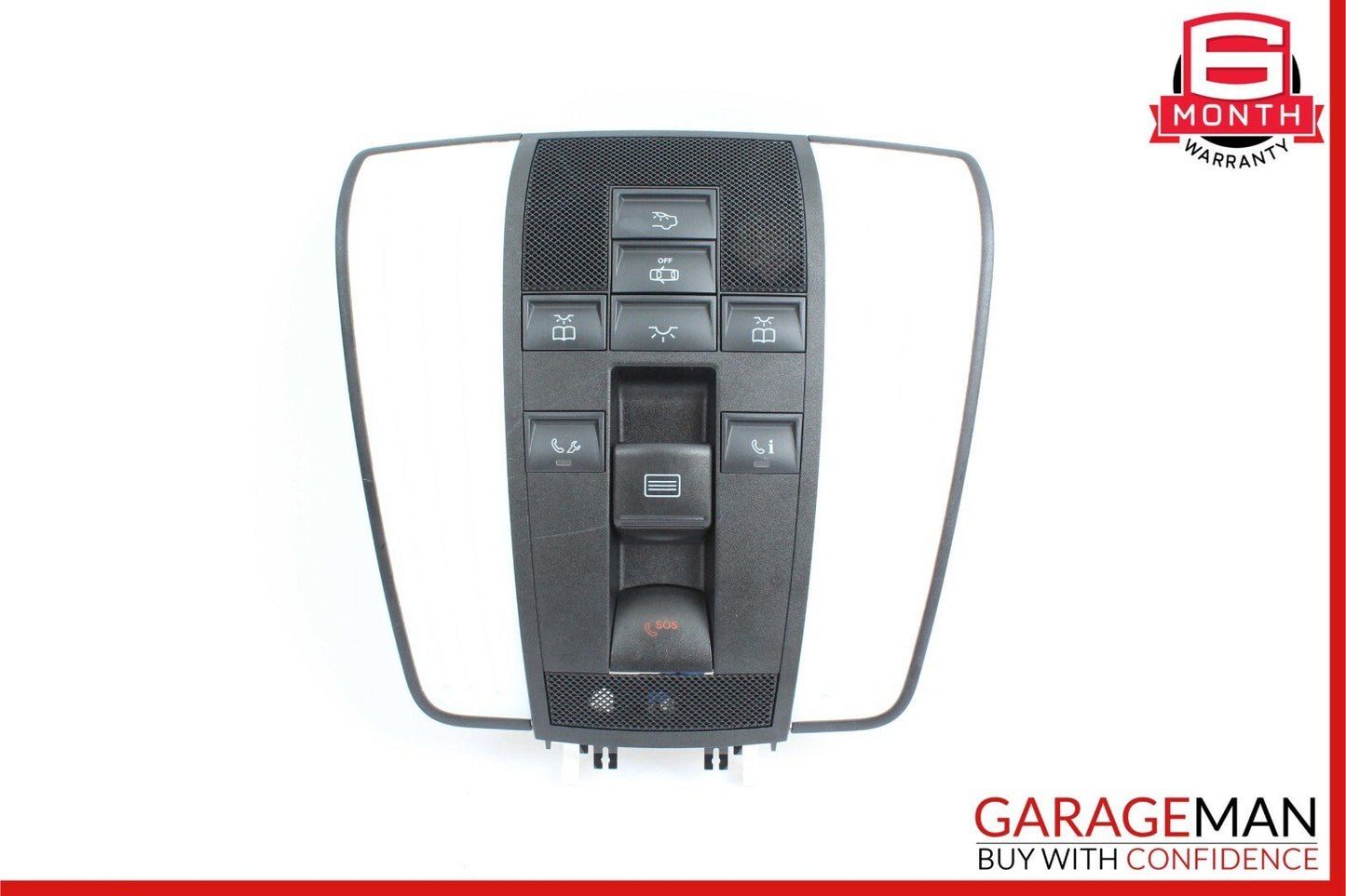 10-16 Mercedes W212 E350 E550 Front Overhead Dome Light Lamp Reading Map Black