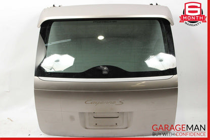 03-06 Porsche Cayenne S 955 Rear Trunk Tailgate Liftgate Hatch Shell Panel OEM
