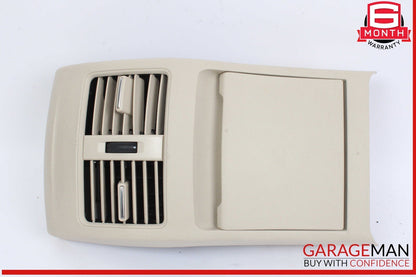 15-19 Mercedes X156 GLA250 Rear Center Console Dual Air Vent Cover Panel Assy