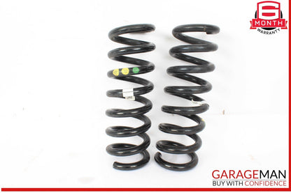14-17 Maserati Ghibli Rear Right & Left Side Suspension Coil Spring Absorber Set