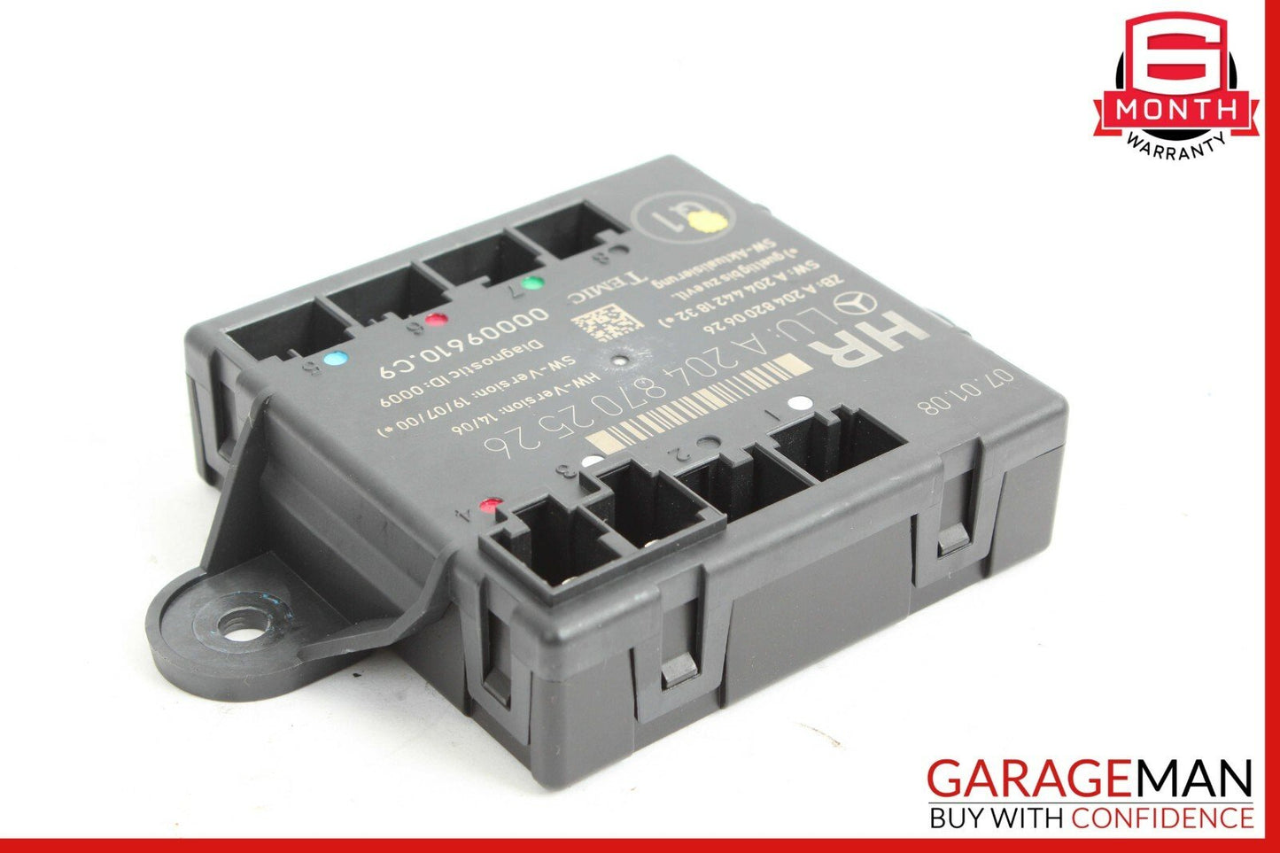 08-14 Mercedes W204 C280 C350 Rear Right Side Door Control Module 2048702526 OEM