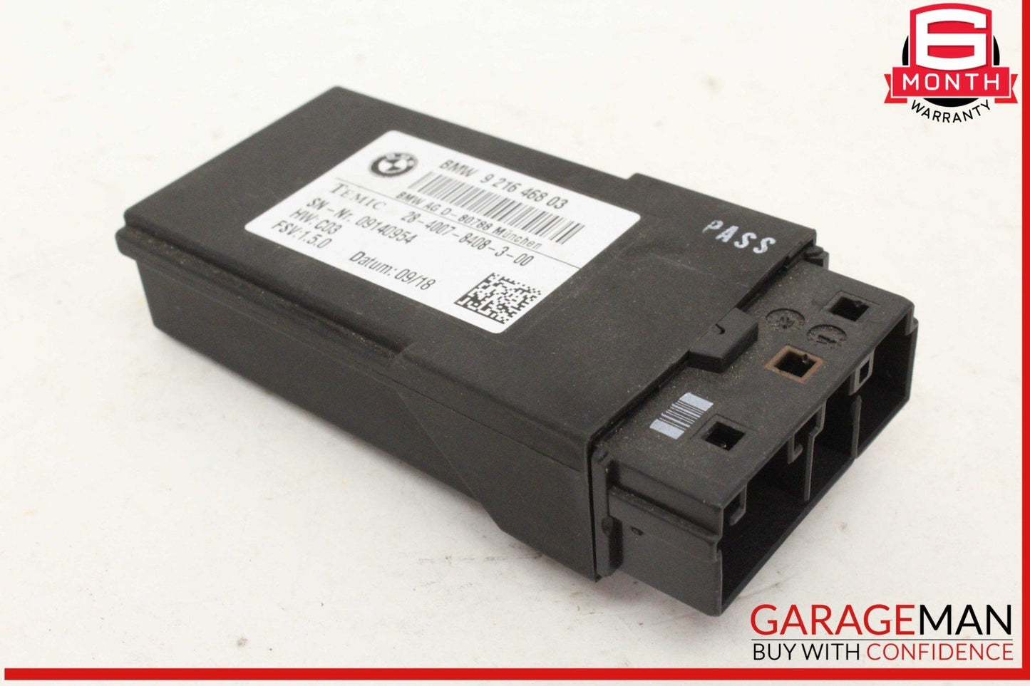 14-18 BMW X5 F15 Front Right Passenger Side Seat Heating Control Module Unit OEM