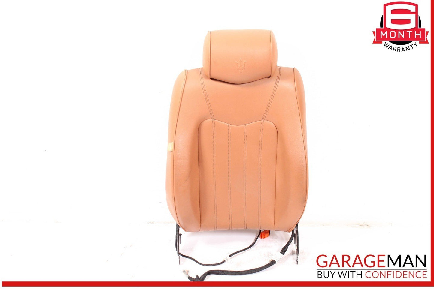 03-08 Maserati Quattroporte M139 Front Right Side Top Upper Seat Cushion OEM