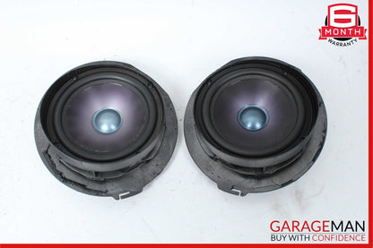 07-09 Mercedes W211 E350 Rear Left & Right Side Door Audio Sound Speakers Set