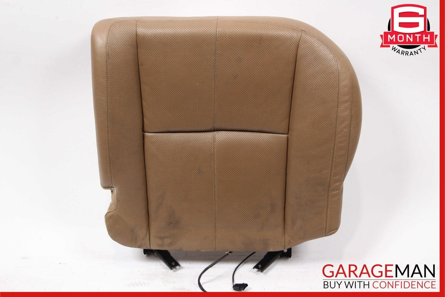 07-13 Mercedes W221 S600 Rear Right Recline Lower Bottom Seat Cushion Brown