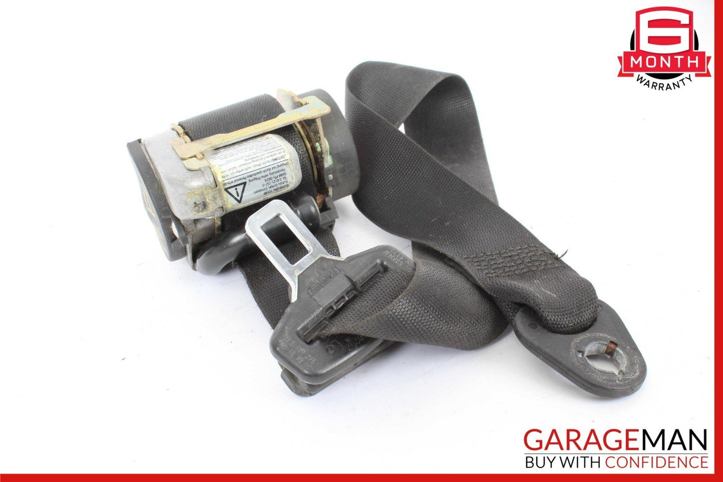 97-04 Mercedes R170 SLK230 SLK320 Front Left Side Seat Belt Seatbelt Black