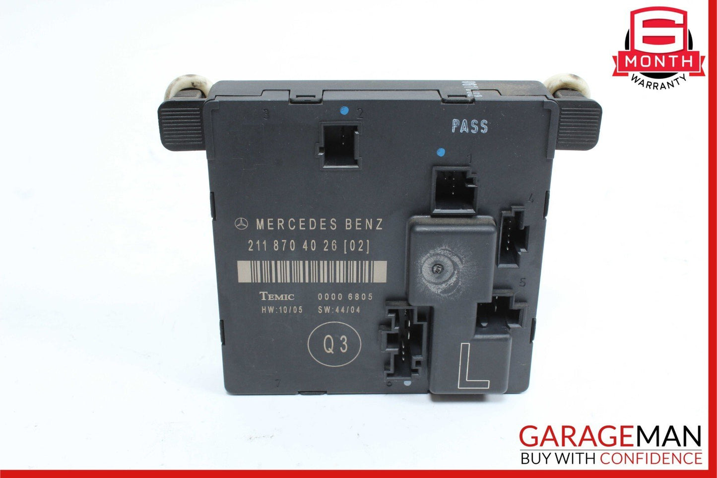 03-09 Mercedes W211 E350 E550 E63 AMG Rear Left Side Door Controller Module Unit