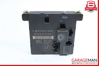 03-09 Mercedes W211 E350 E550 E63 AMG Rear Left Side Door Controller Module Unit