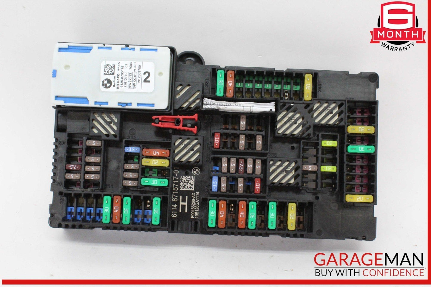 19-24 BMW M340i G20 Rear Power Distribution Relay Junction Fuse Box 8795478 OEM