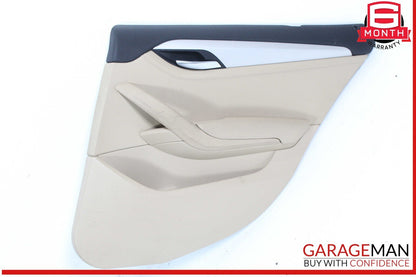 12-15 BMW X1 Rear Right Passenger Side Interior Door Trim Panel OEM