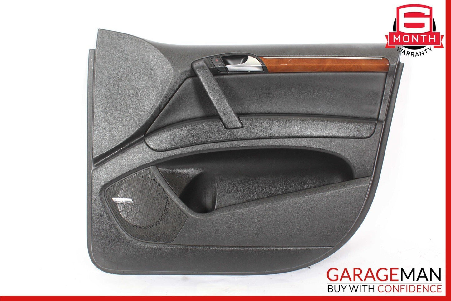 07-15 Audi Q7 Front Right Passenger Side Door Interior Panel Trim Cover Black