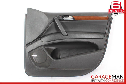 07-15 Audi Q7 Front Right Passenger Side Door Interior Panel Trim Cover Black