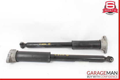 15-20 Mercedes W205 C300 C350e Rear Left & Right Shock Strut Absorber Set OEM