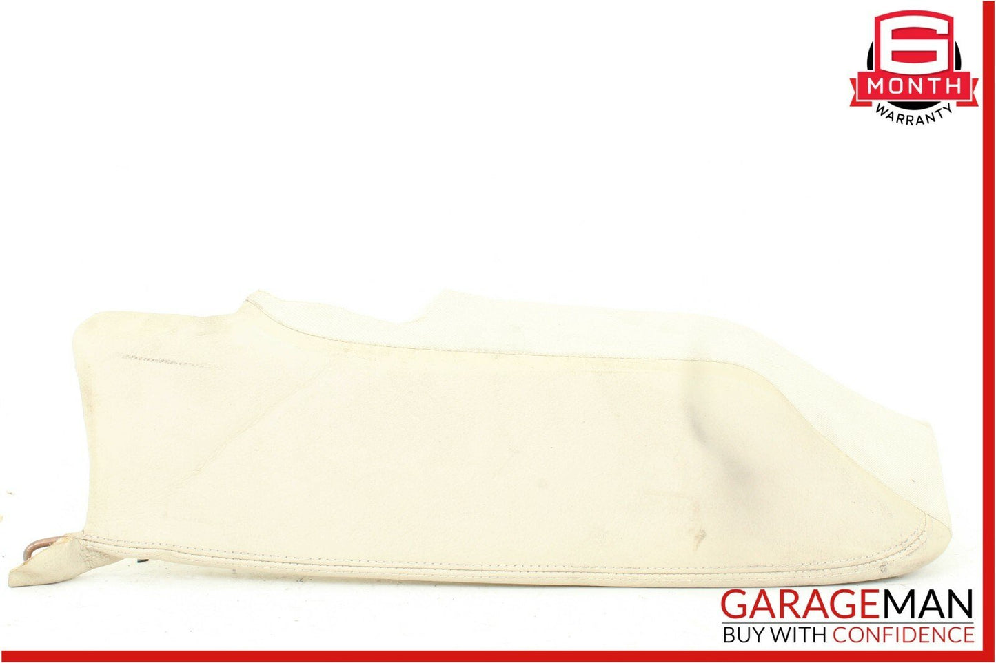06-09 Mercedes W209 CLK350 Rear Left Side Seat Top Bolster Cushion Cover Beige