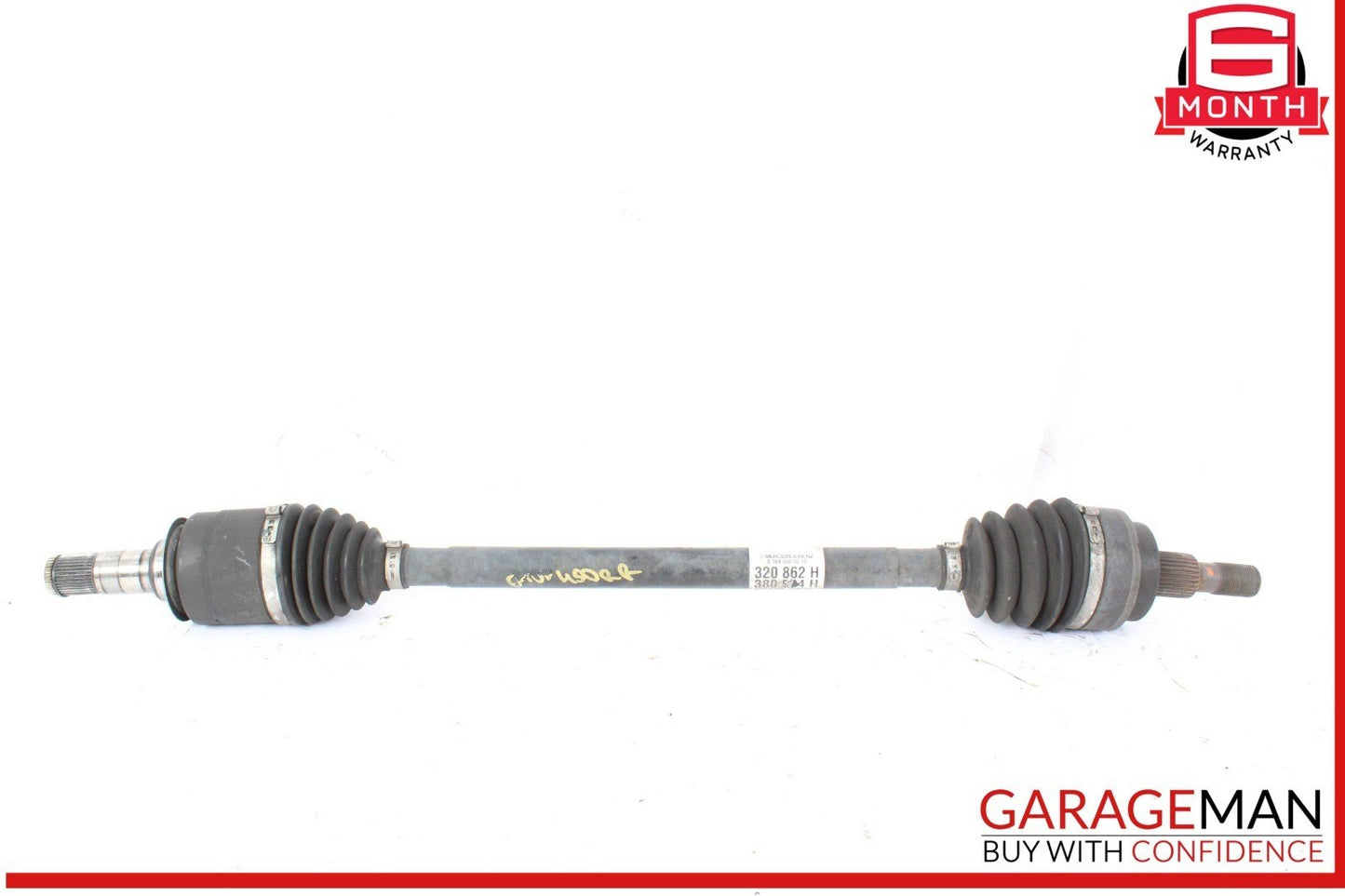 06-12 Mercedes X164 GL450 4MATIC Rear Right Or Left Side Half Axle Shaft OEM