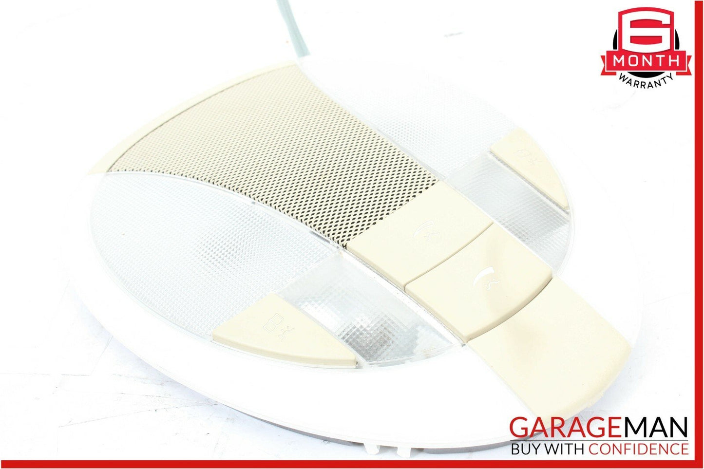 03-11 Mercedes W211 E350 CLS500 Rear Overhead Dome Light 2118206601 Brown OEM
