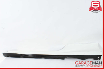 20-22 Ferrari F8 Left Driver Side Rocker Skirt Moulding Trim Panel Cover White