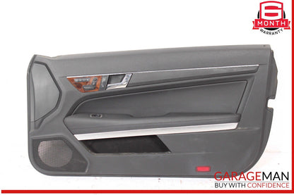 10-17 Mercedes W207 E350 E550 Coupe Front Right Side Interior Door Panel OEM