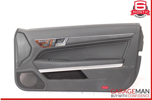 10-17 Mercedes W207 E350 E550 Coupe Front Right Side Interior Door Panel OEM