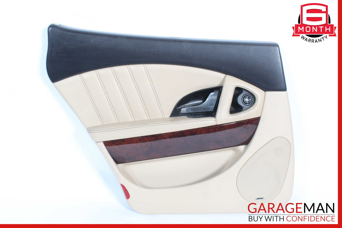 03-13 Maserati Quattroporte M139 Rear Left Side Interior Door Panel OEM