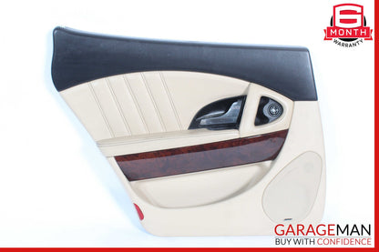 03-13 Maserati Quattroporte M139 Rear Left Side Interior Door Panel OEM