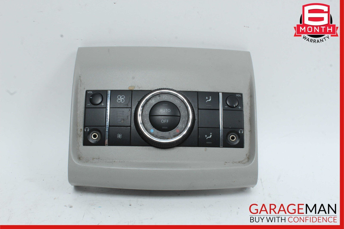 06-09 Mercedes W251 R350 Rear Center Console A/C AC Heater Switch Panel OEM