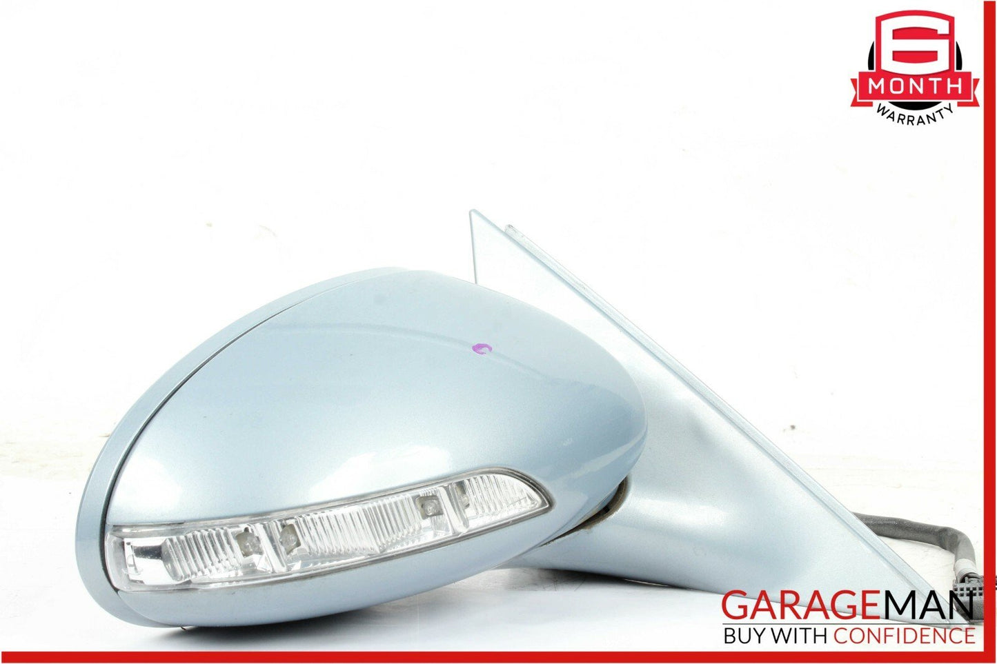 07-09 Mercedes W221 S550 Front Right Side Mirror Door Rear View Lazurite Blue