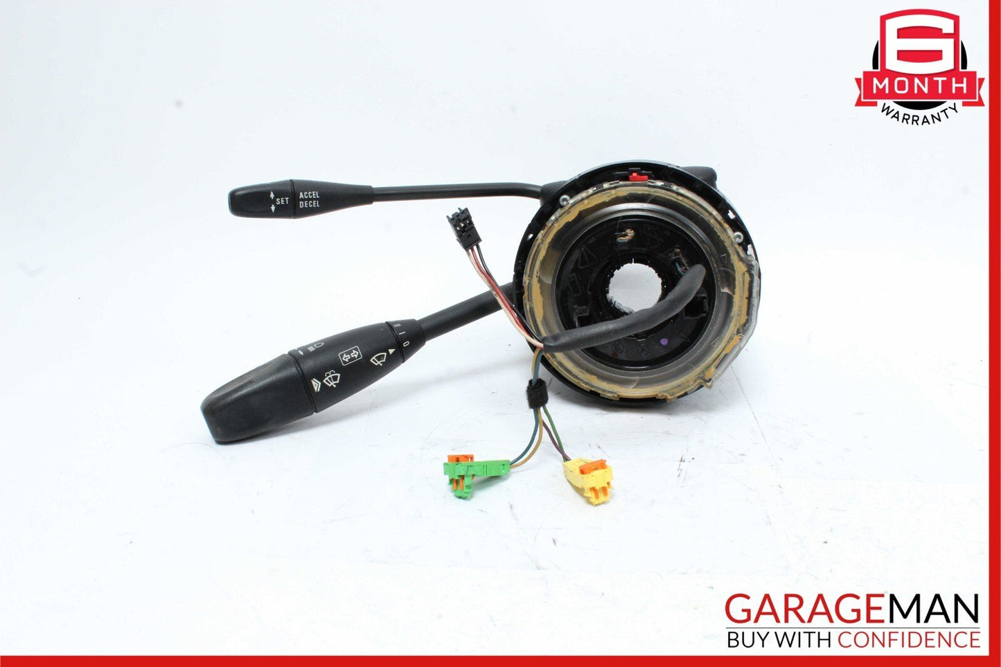 05-08 Mercedes R171 SLK280 Steering Column Control Switches Assembly Black OEM