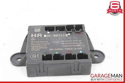 09-15 Mercedes X204 GLK350 Rear Right Passenger Side Door Control Module Unit