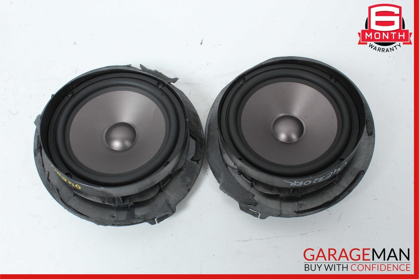 07-09 Mercedes W211 E320 E500 Rear Left & Right Side Door Audio Sound Speakers