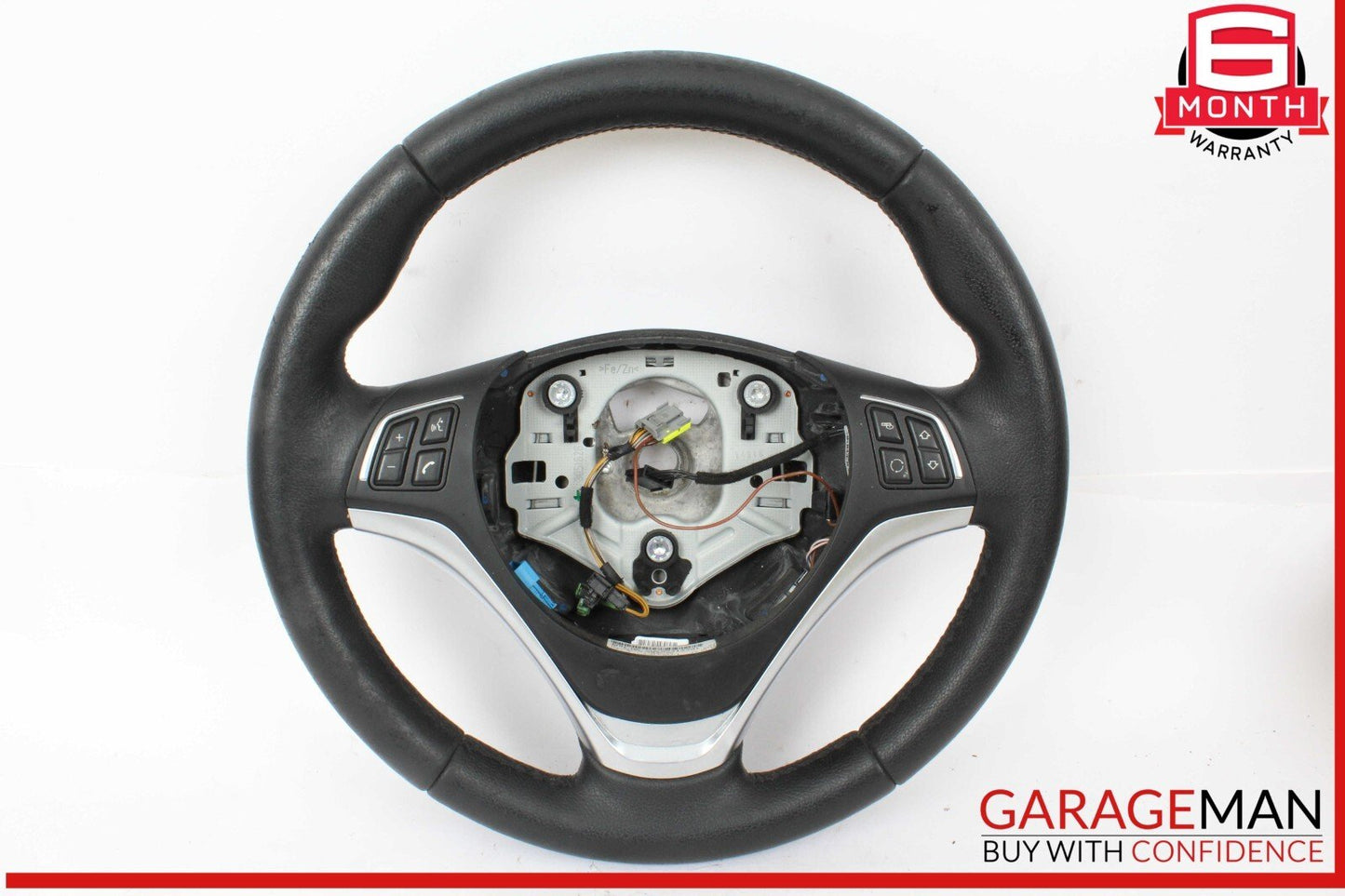 12-15 BMW X1 3 Spoke Leather Steering Wheel