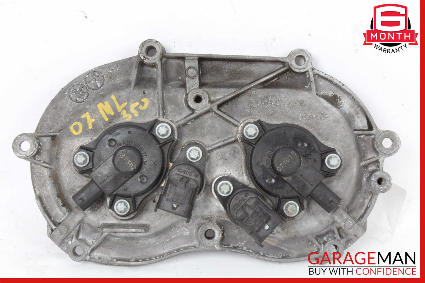 Mercedes W164 ML350 E350 Front Right Side Engine Timing Chain Cover Plate OEM