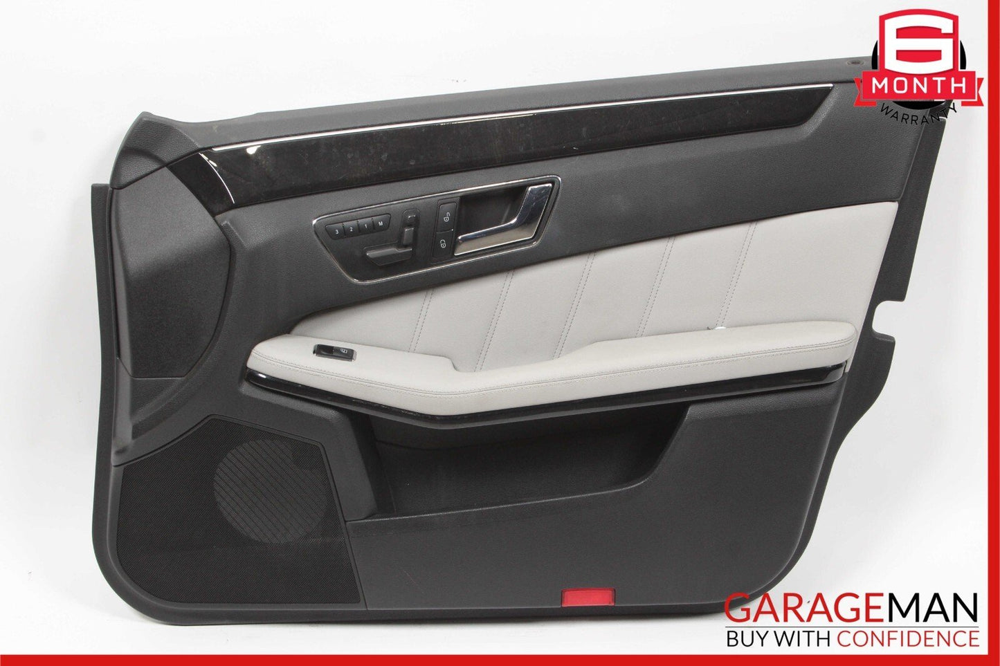 10-13 Mercedes W212 E350 E400 Front Right Side Interior Door Trim Panel Grey