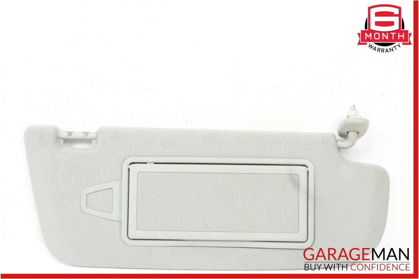 07-13 Mercedes CL600 S550 Front Right Sun Visor Sunvisor Shade Cover Suede Grey