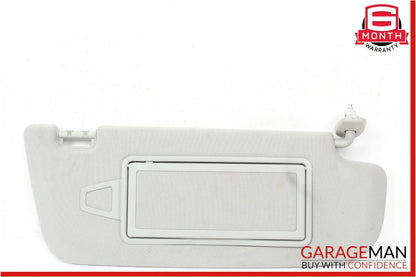 07-13 Mercedes CL600 S550 Front Right Sun Visor Sunvisor Shade Cover Suede Grey