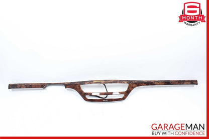07-13 Mercedes W221 S600 S65 AMG V12 Dashboard Dash Center Trim Bezel Wood OEM