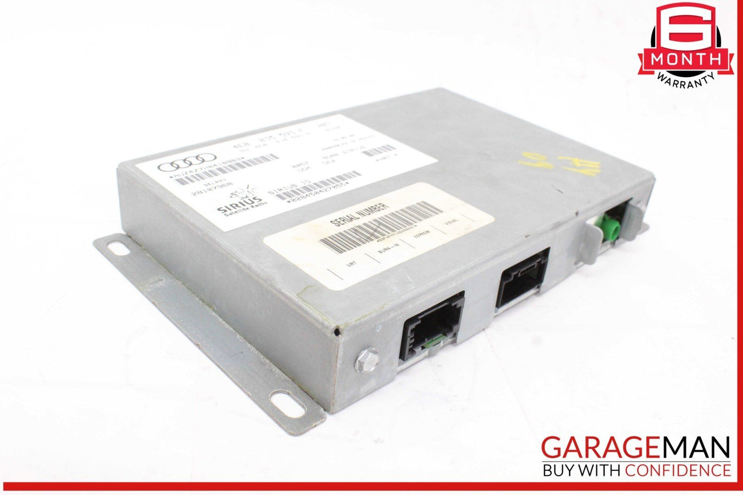 09-12 Audi A4 A5 S4 S5 Sirius Satellite Radio Receiver 4E0035593F OEM