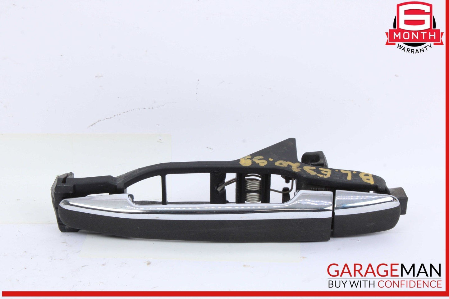 96-02 Mercedes W210 E320 E420 Rear Left Exterior Door Handle Black OEM