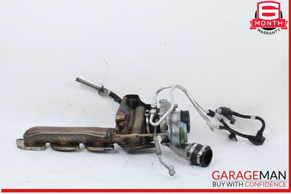 11-16 Mercedes X166 GL450 GL550 Left Turbocharger Turbo Charger Manifold OEM