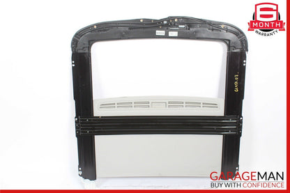 06-12 Mercedes X164 GL450 Top Upper Sunroof Sun Roof Frame Rail Glass Assembly